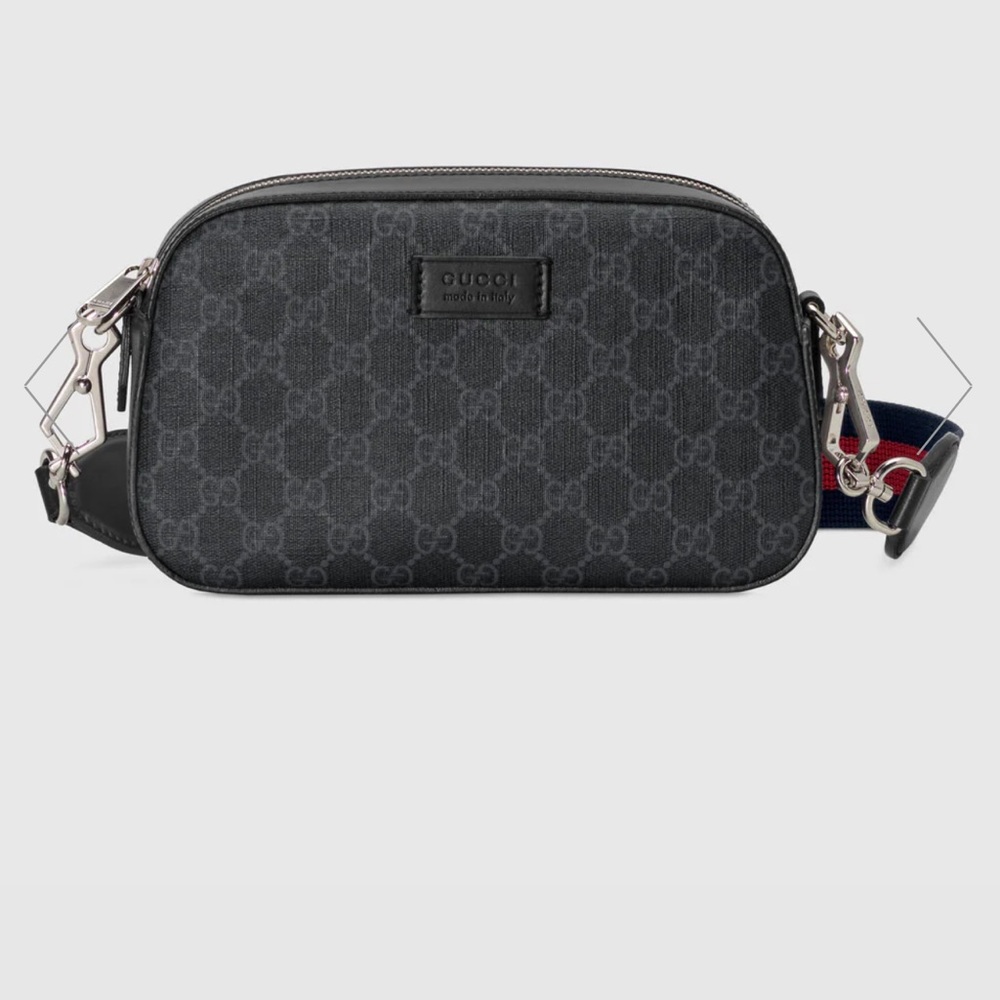 Mens Gucci black shoulder bag